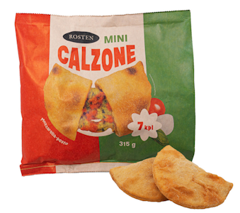 Rosten Mini Calzone Mozzarella-Pesto piirakka 7kpl/45g pakaste