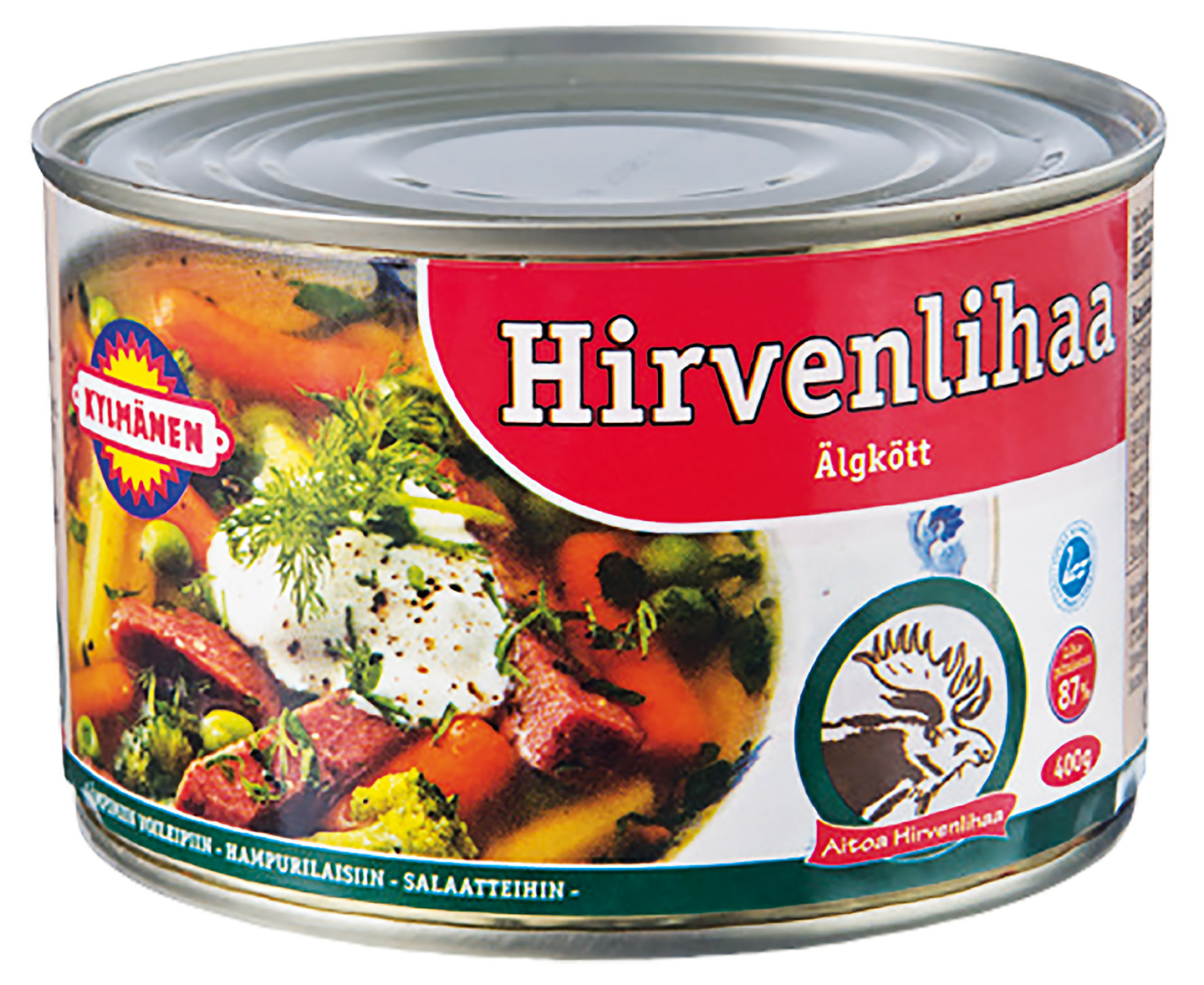 Kylmänen Hirvenlihaa 400g säilyke | K-Ruoka Verkkokauppa