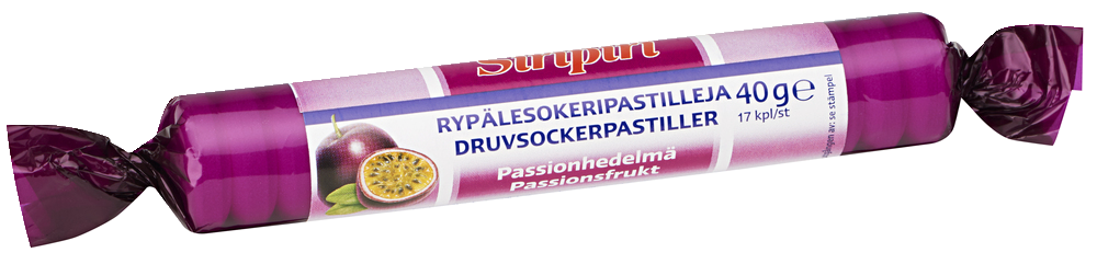 Siripiri passionhed rypälesok pastil 40g