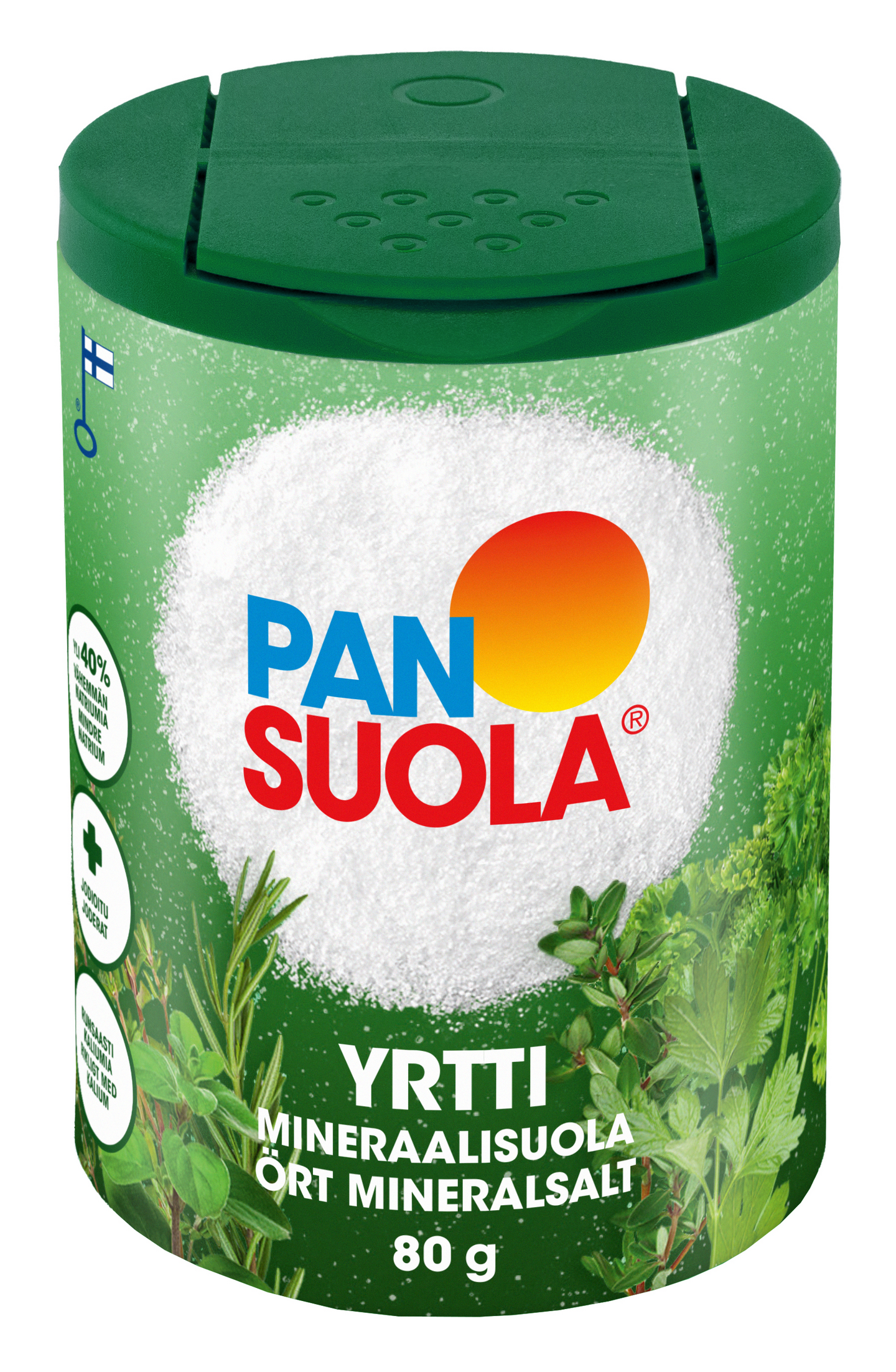 Pansuola Yrttimineraalisuola 80g