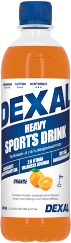 Dexal Heavy Appelsiini tankkaus- ja palautusjuomatiiviste 0,4l