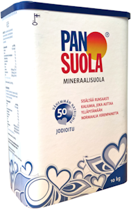 Pansuola jodipitoinen mineraalisuola 10kg