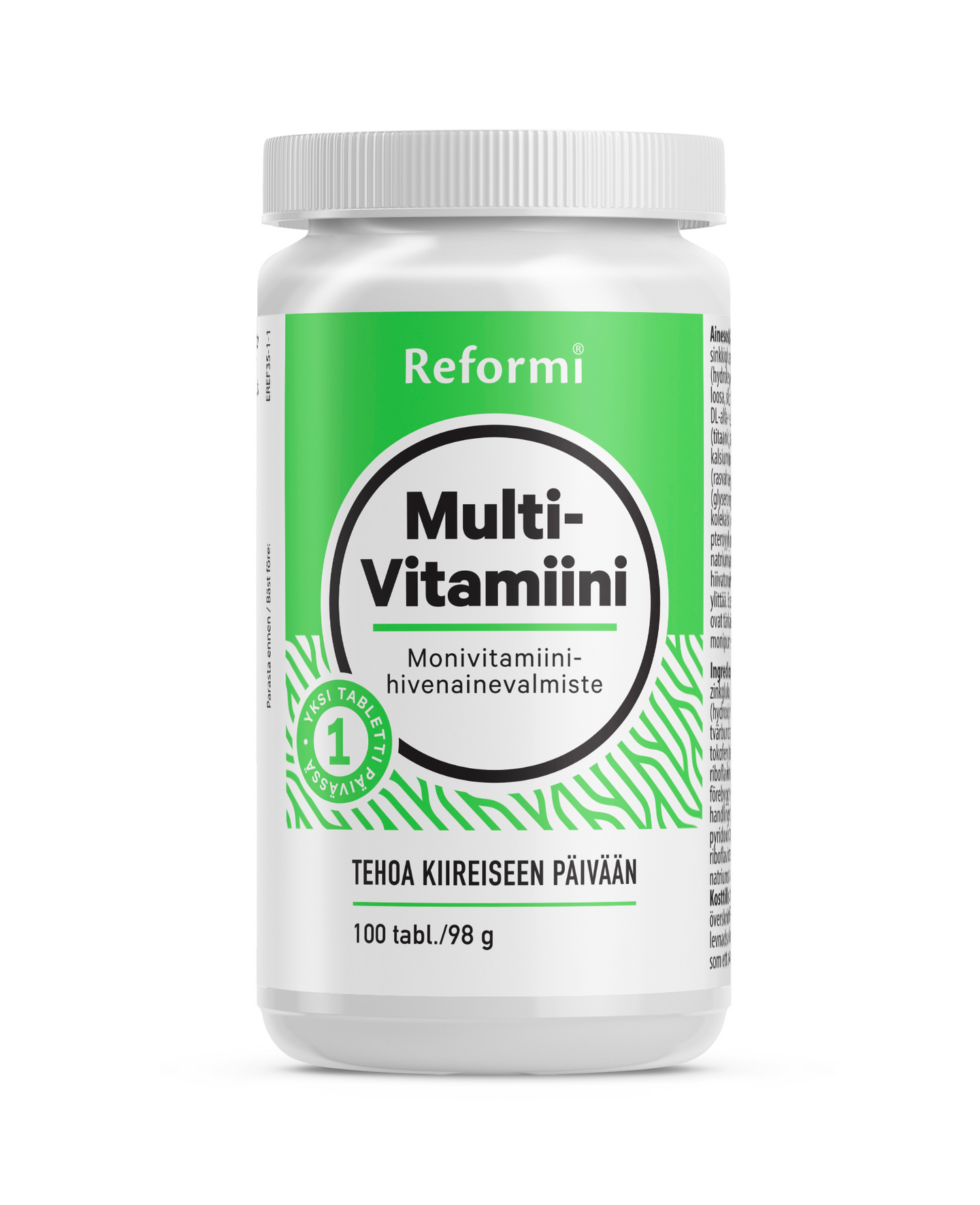 Reformi Multivitamin 100tabl 98g ravintolisä