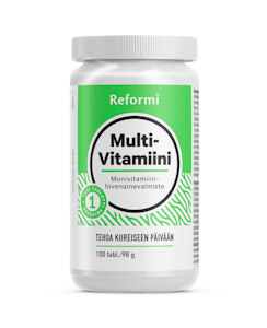 Reformi Multivitamin 100tabl 98g ravintolisä