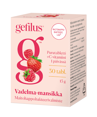 Gefilus purutabletti 30tabl 13g vad-mans