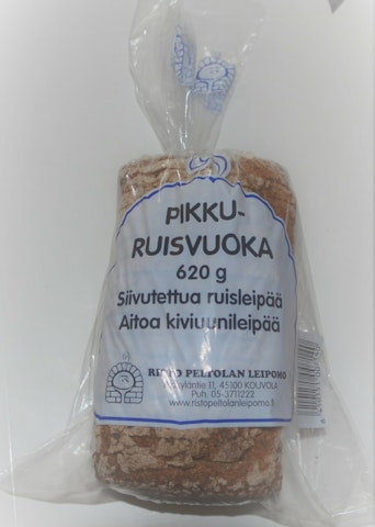 Risto Peltolan leipomo Pikku Ruisvuoka 620g