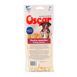 Oscar Rouhea nautatikku 90g, koirille