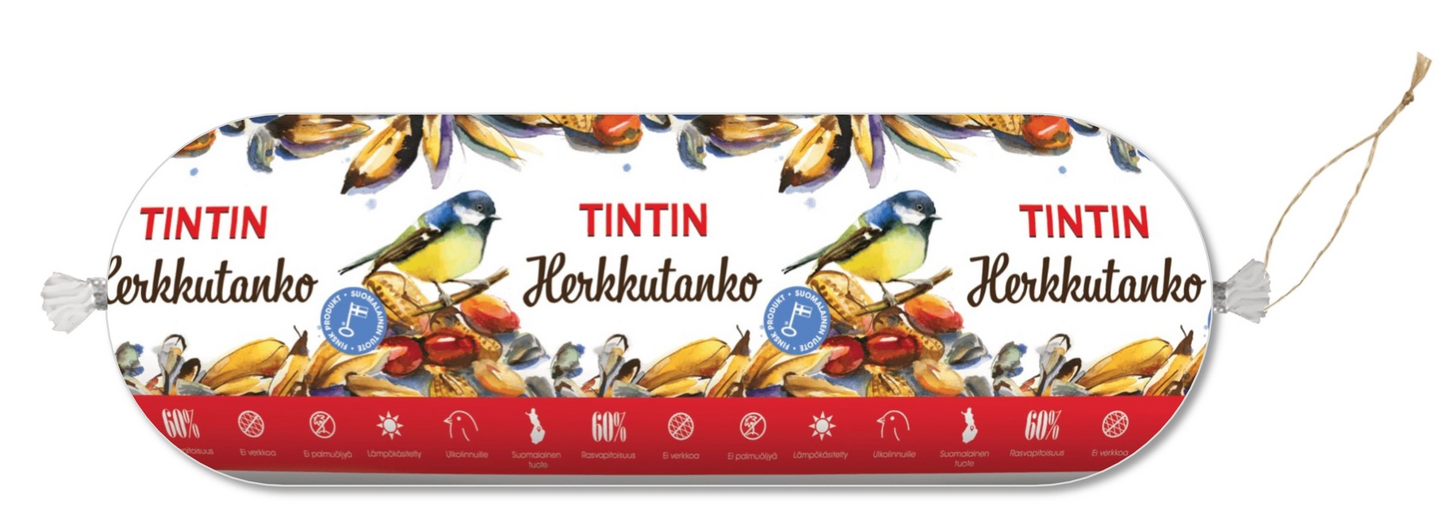 Tintin Herkkutanko 1kg Rasvasiementanko talvilintujen ruokintaan