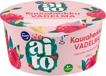 Fazer Aito kauraherkku 130g vadelma