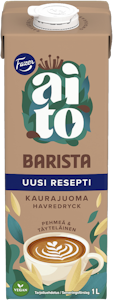 Fazer Aito kaurajuoma Barista 1l UHT