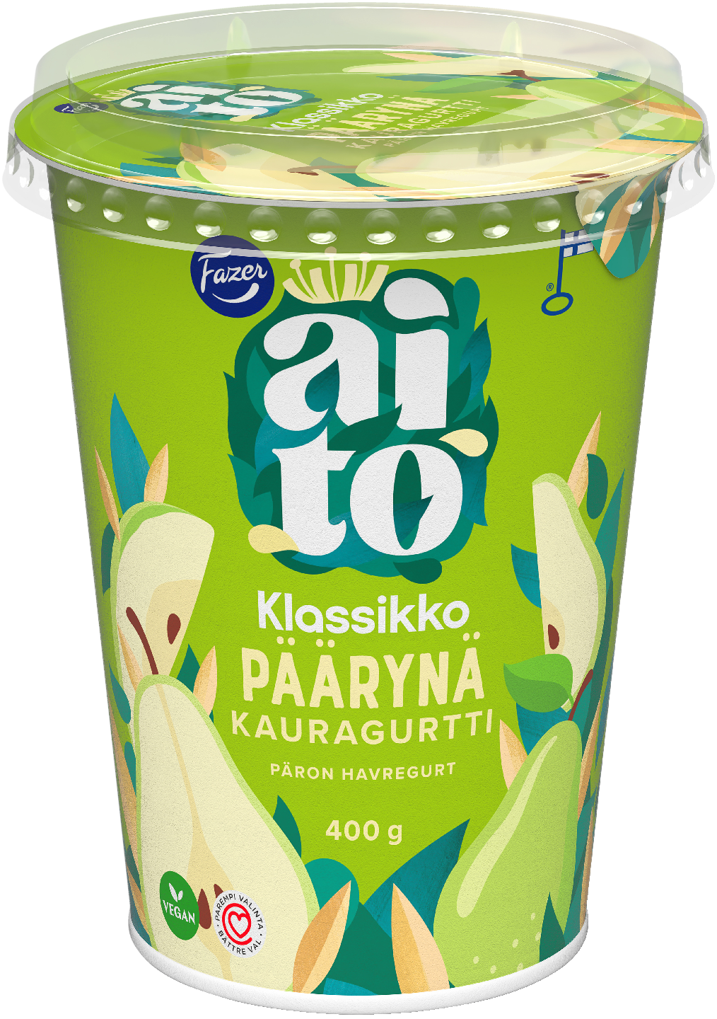 Fazer Aito kauragurtti 400g päärynä