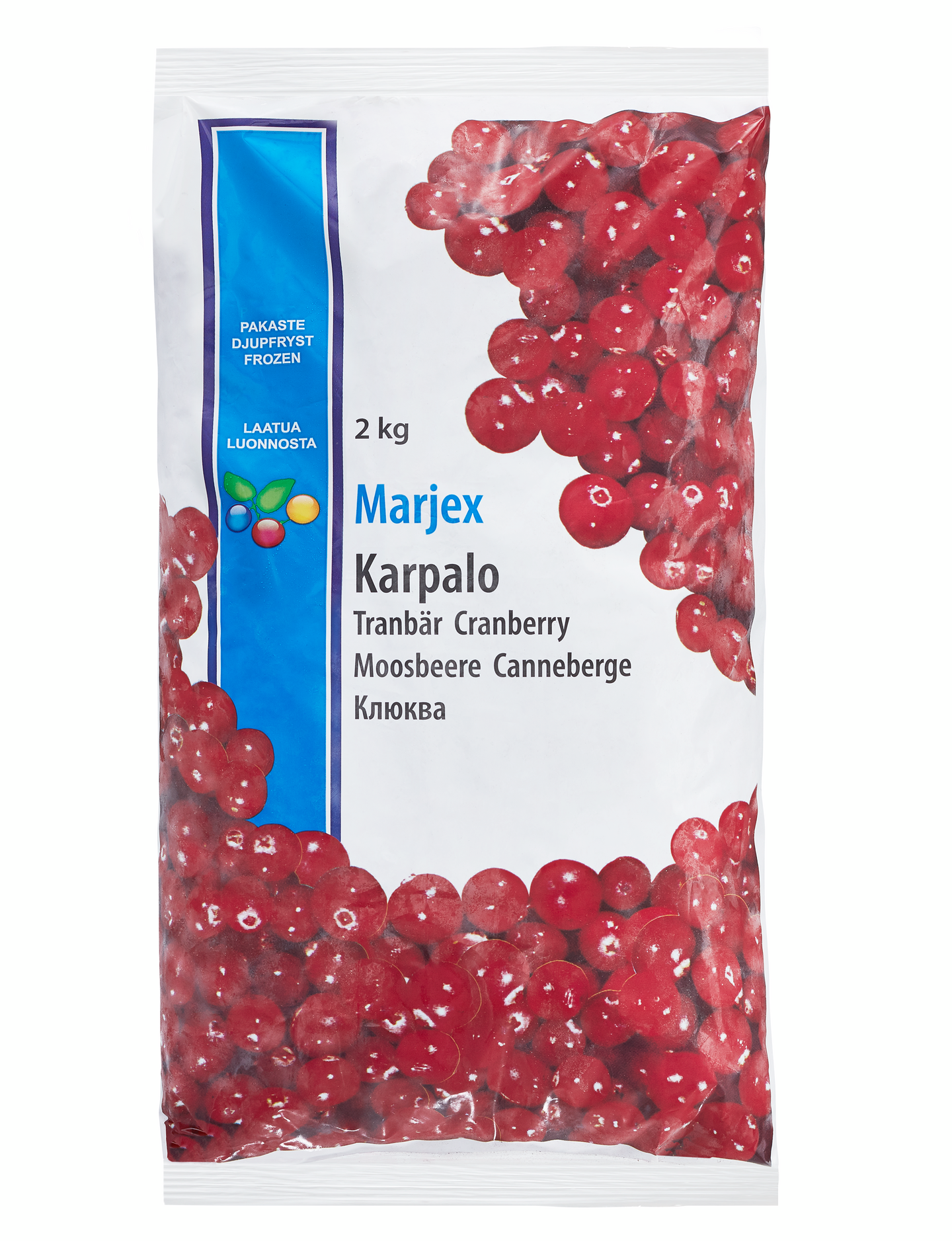 Marjex karpalo 2kg pakaste