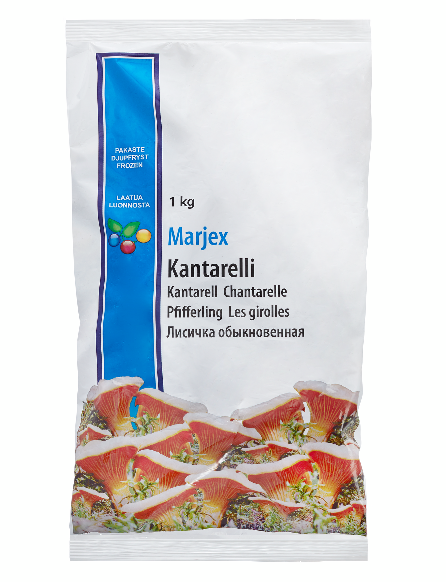 Marjex kantarelli 1kg pakaste