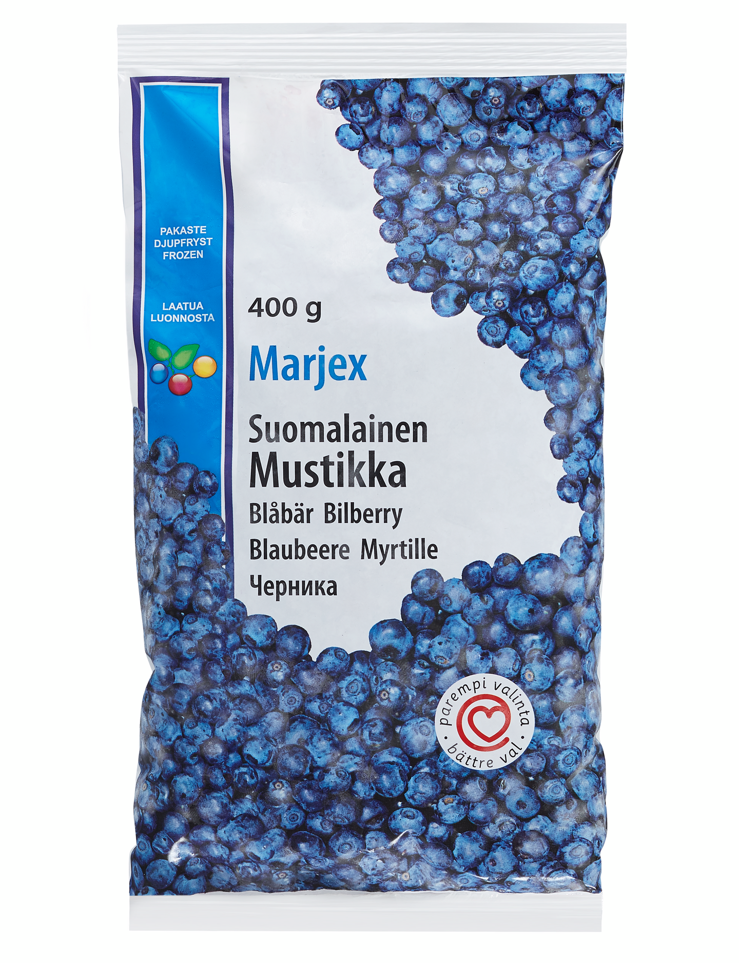 Marjex mustikka 400g suomalainen | K-Ruoka Verkkokauppa