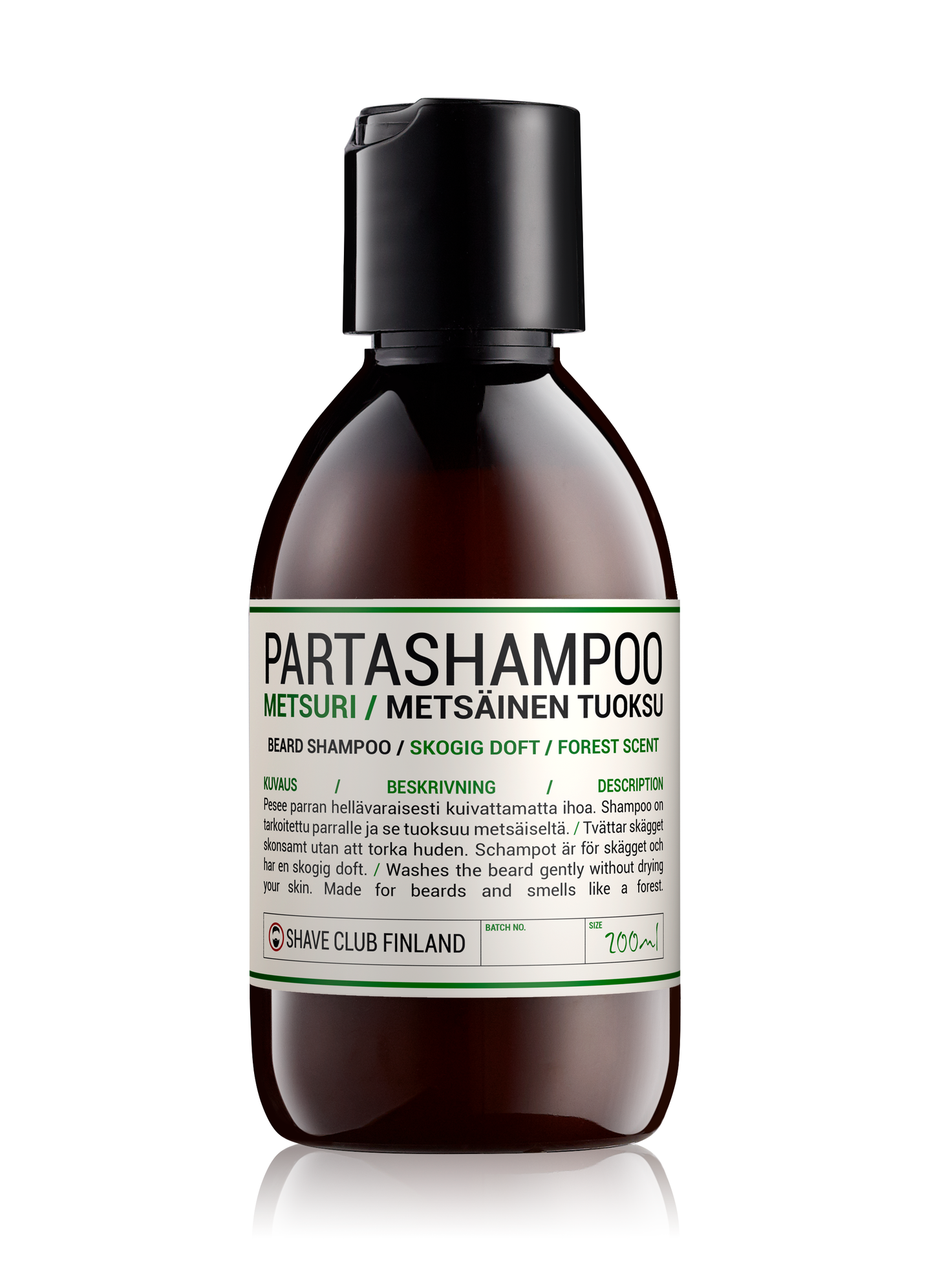 Shave Club Finland partashampoo metsuri 200ml