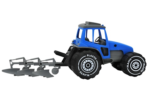 Plasto traktori ja kyntöaura 51 cm