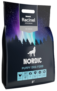 Racinel Nordic Puppy kuivaruoka pennuille 3 kg