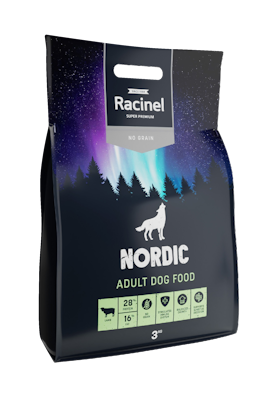 Racinel Nordic lammasruoka aikuisille koirille 3 kg