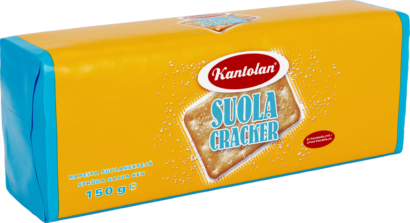 Kantolan Cracker suolakeksi 150g