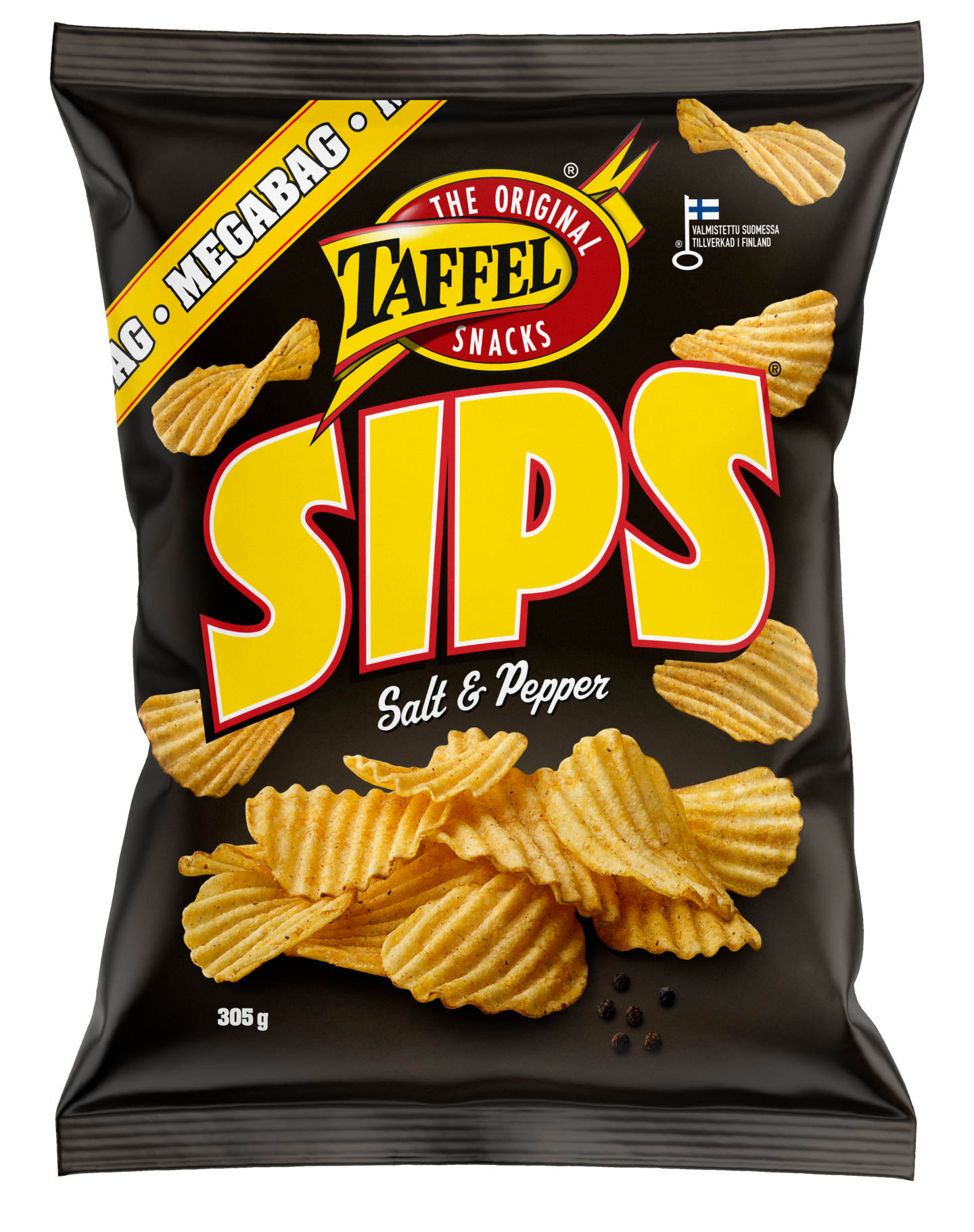 Taffel sipsi 305g salt-pepper