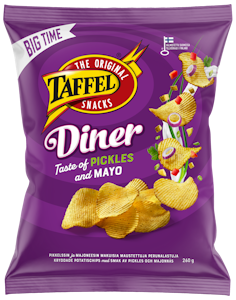 Taffel Diner pickles & mayo maustettu sipsi 260g