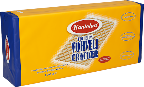 Kantolan Voileipävohveli Cracker voileipäkeksi 170g