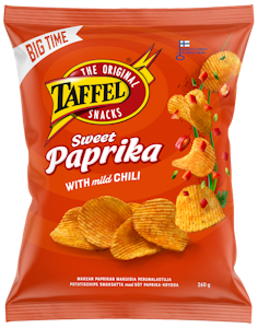 Taffel Sweet Paprika maustettu sipsi 260g