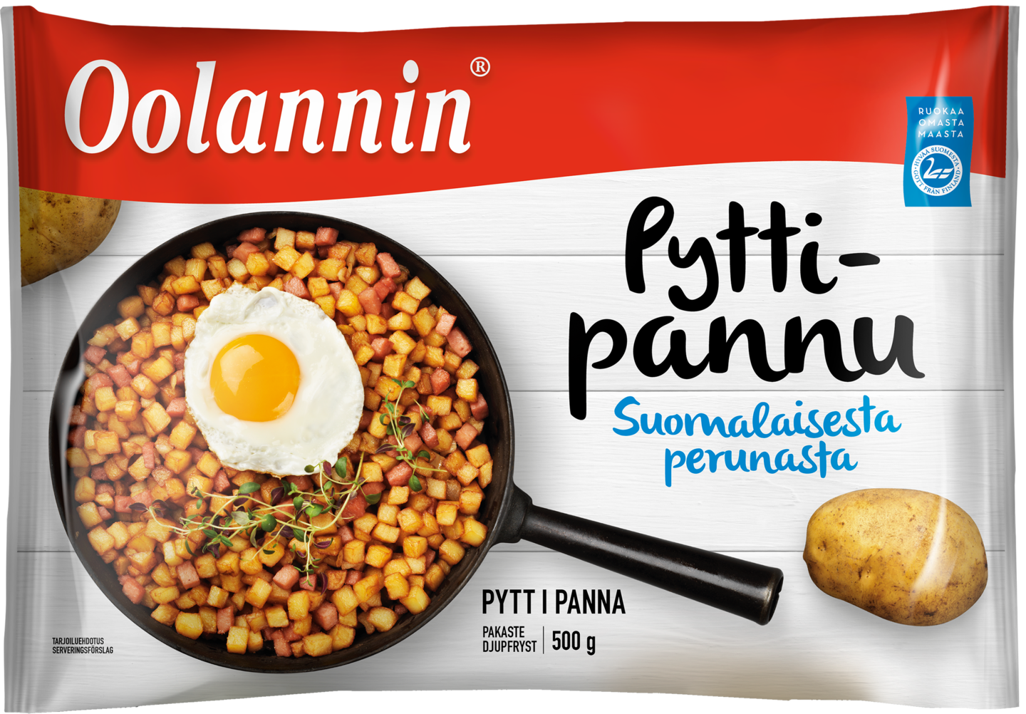 Oolannin pyttipannu 500g pakaste