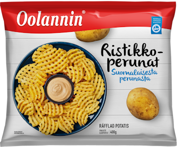 Oolannin ristikkoperunat 400g pakaste