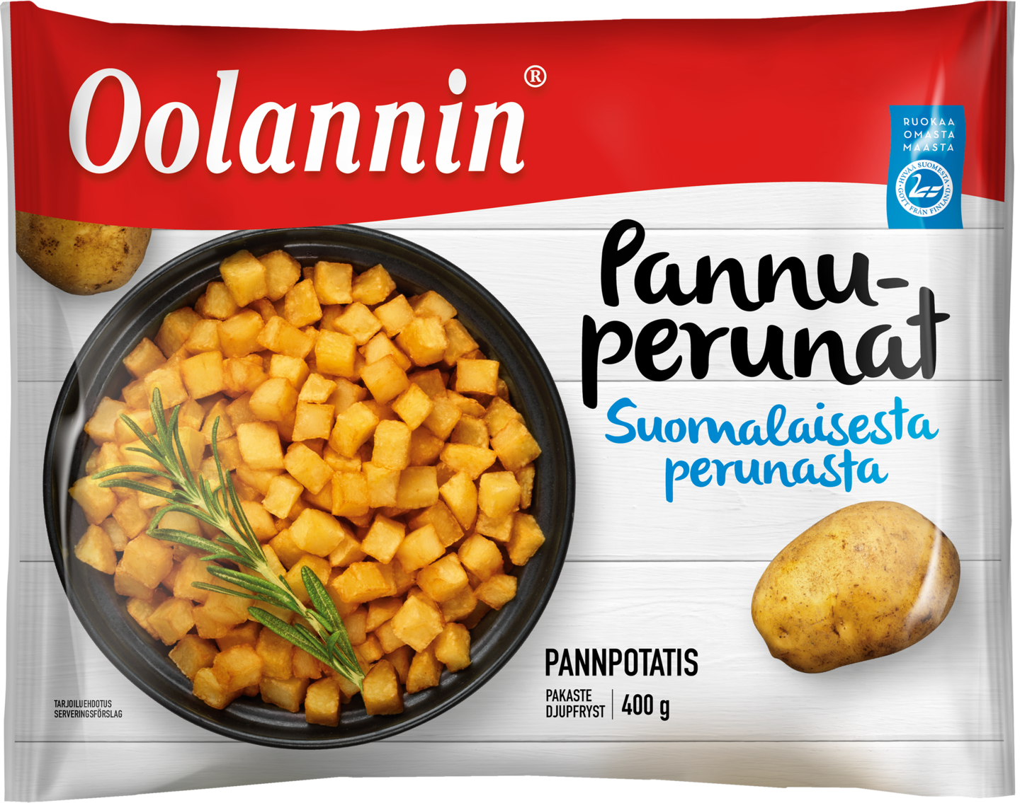 Oolannin pannuperuna 400g pakaste