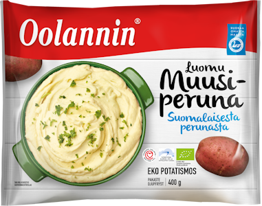 Oolannin luomu muusiperuna 400g pakaste