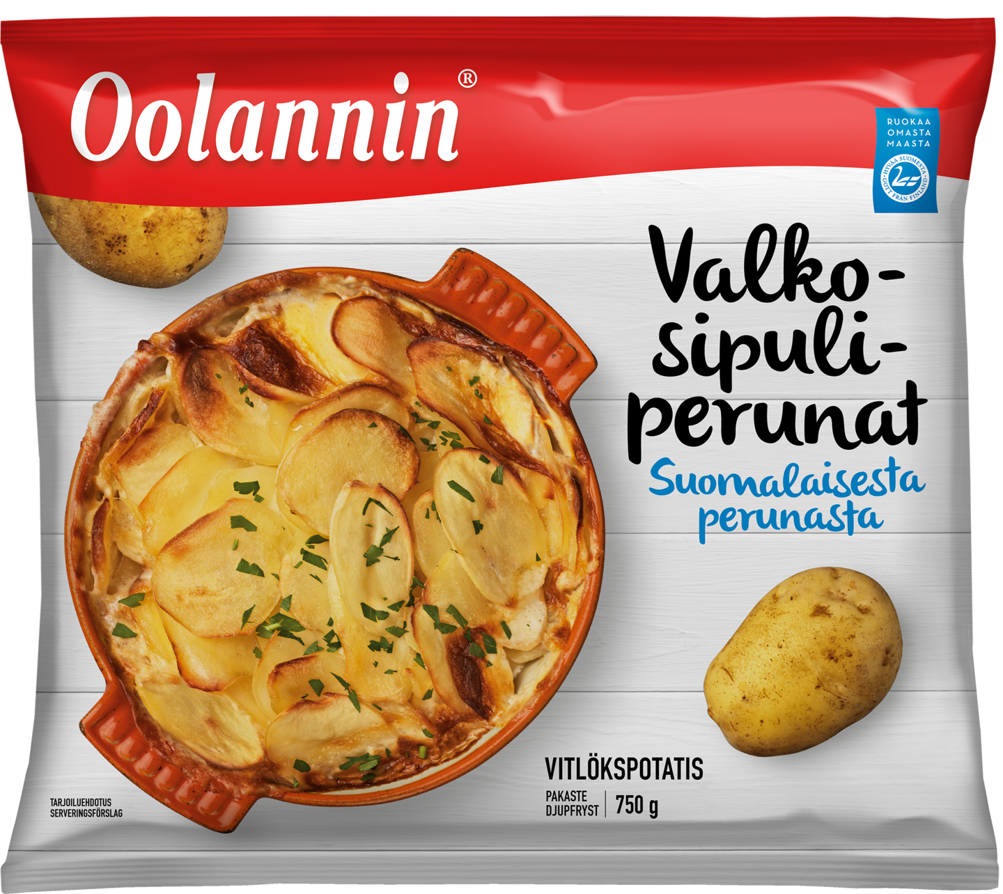 Oolannin valkosipuliperuna 750g pakaste