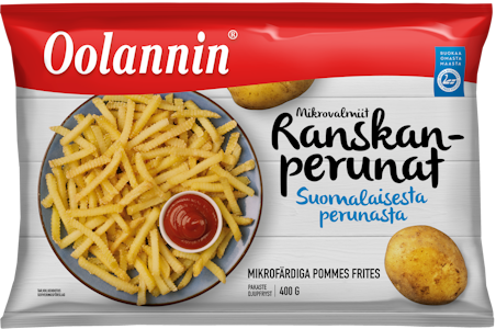 Oolannin mikroranskanperunat 400g pakaste