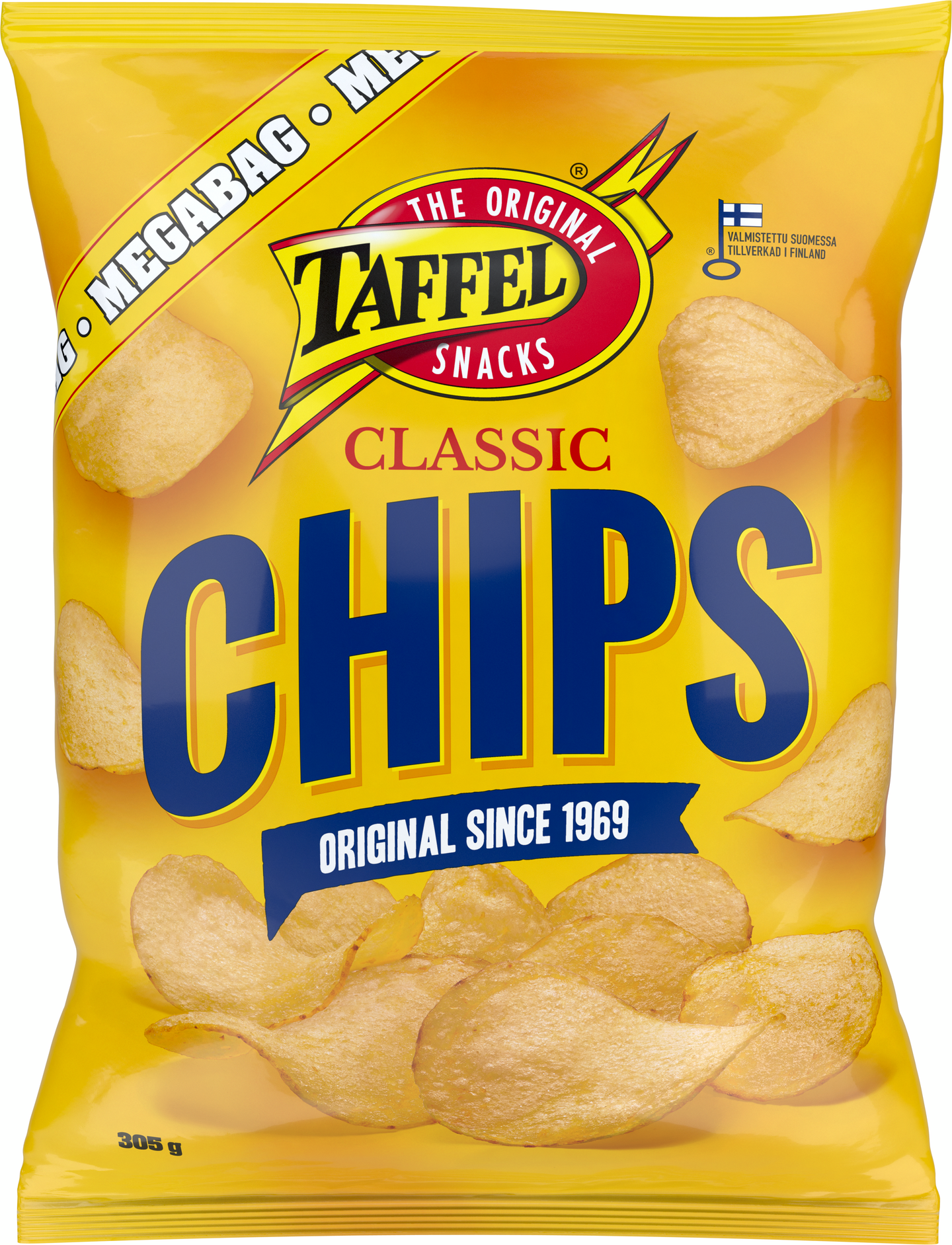 Taffel sipsi Chips Classic 305g perunalastu