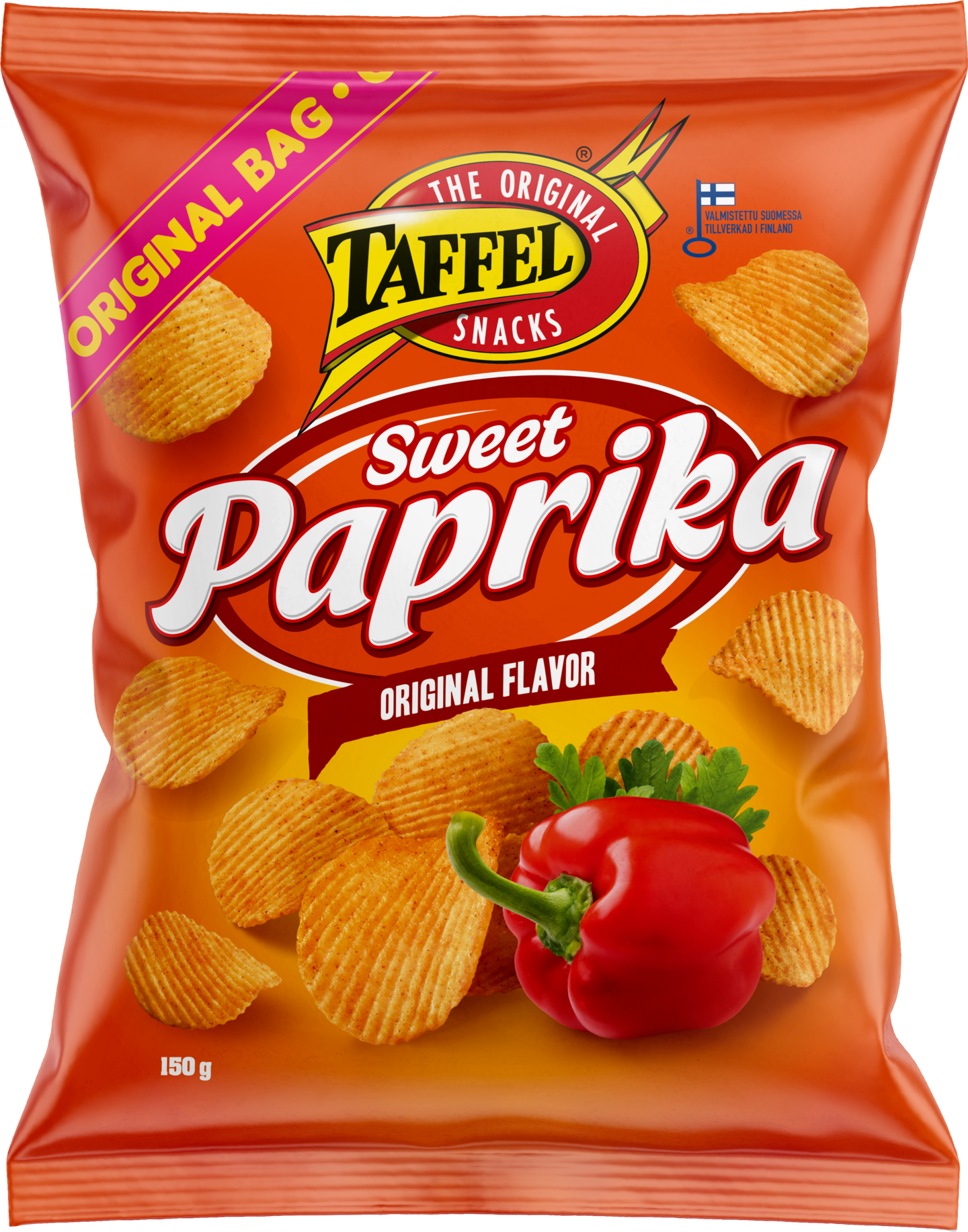 Taffel sweet paprika perunalastut 150g