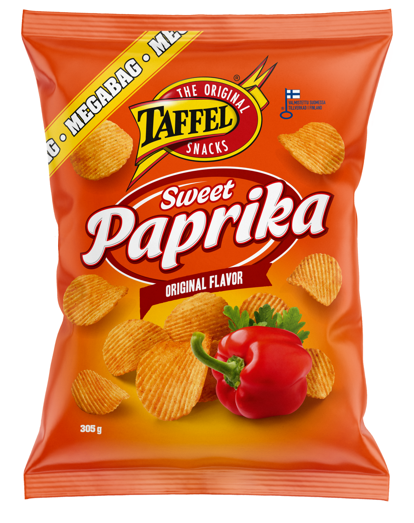 Taffel perunalastu 305g sweet paprika PPA