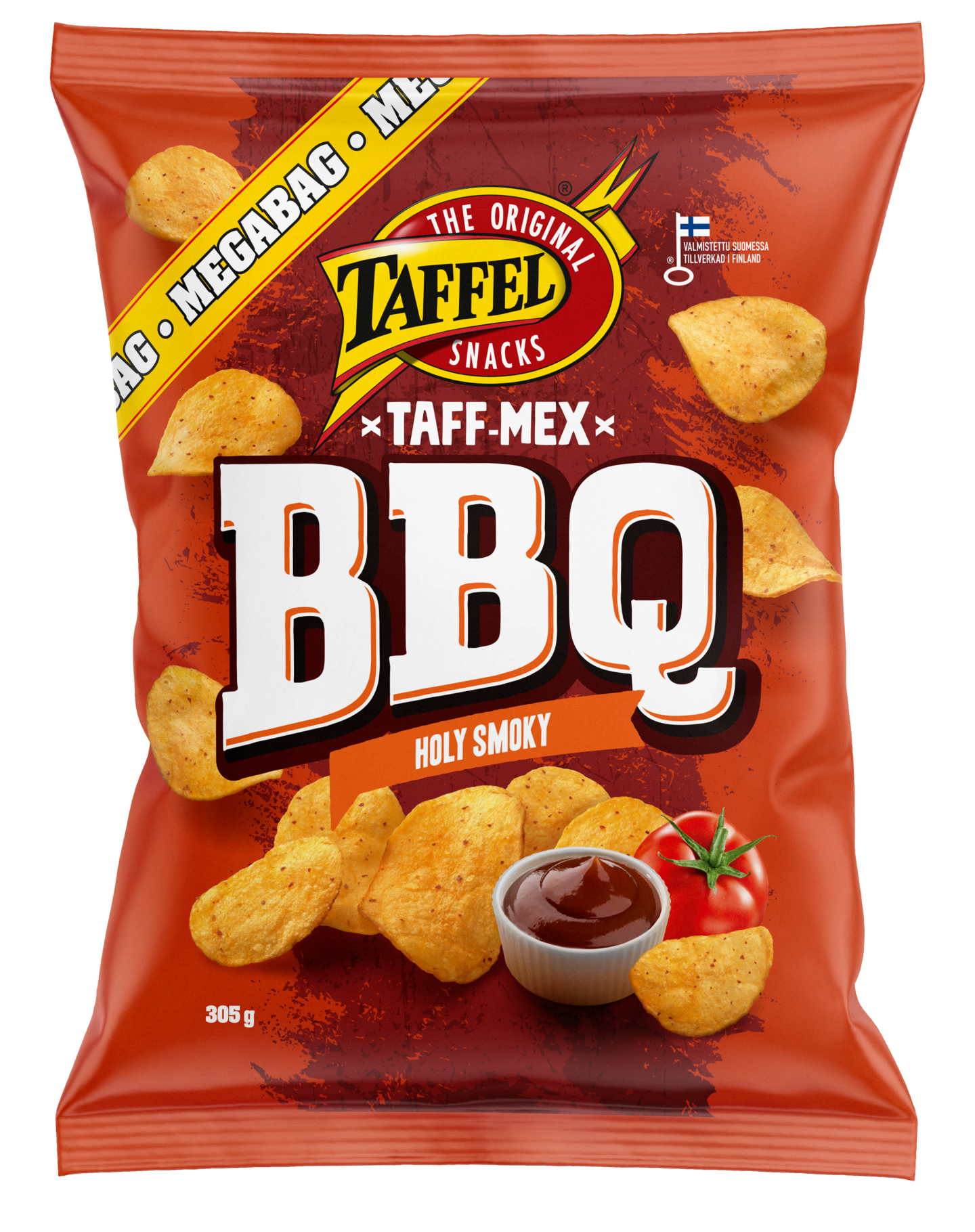 Taffel perunalastut 305g taf-mex bbq