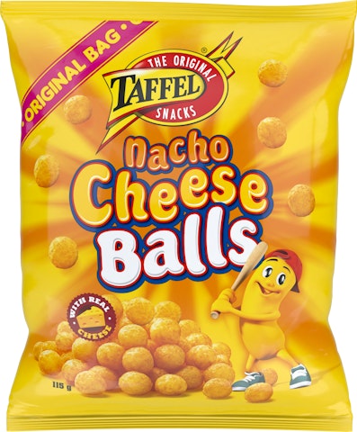 Taffel Nacho Cheese Balls 115g