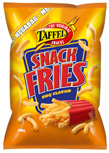 Taffel sipsi Snacks Fries 235g maustettu perunasnacks