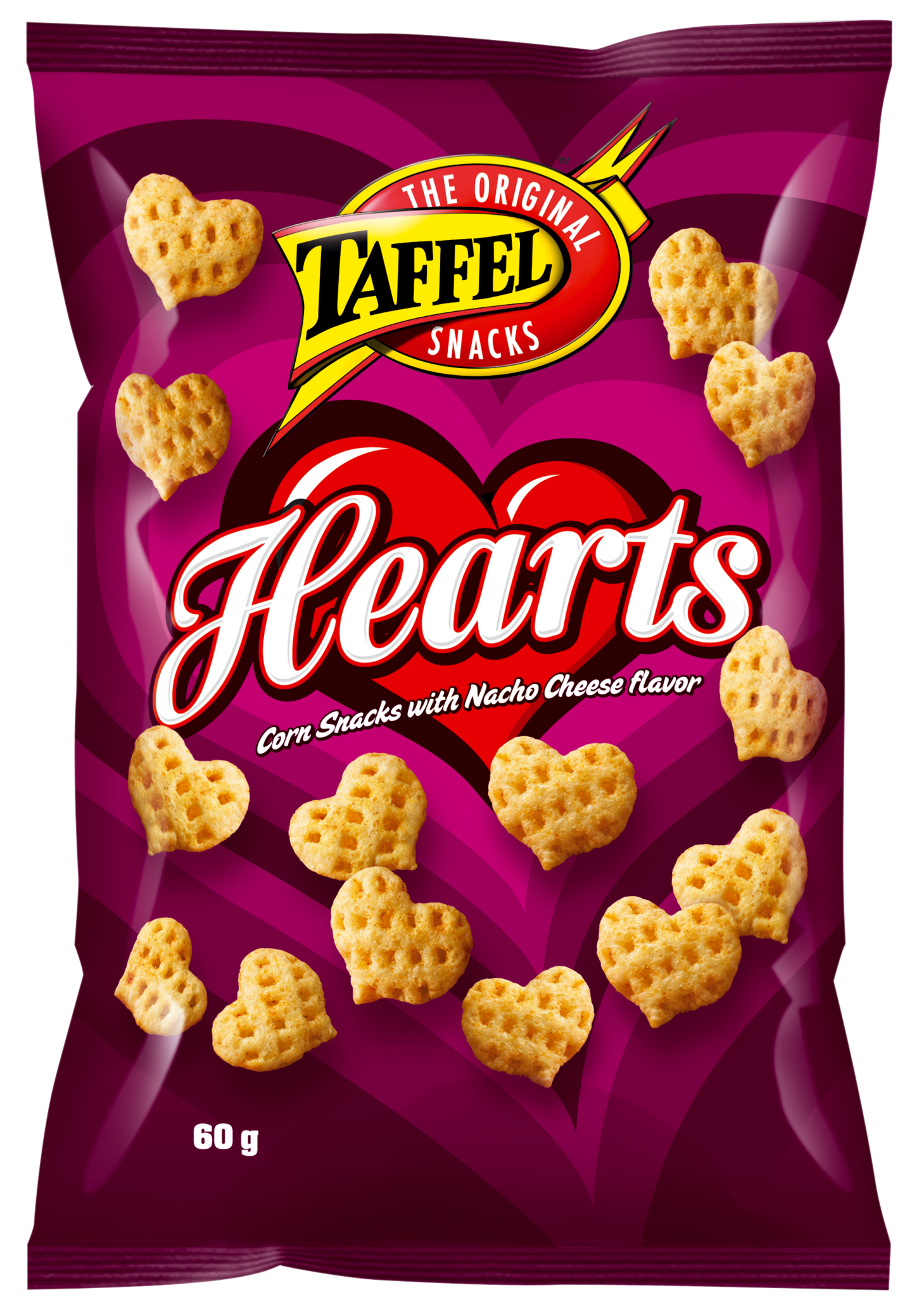 Taffel sipsi Hearts maissisnacks 60g