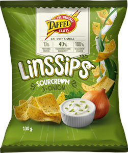 Taffel Linssips sourcream onion 130g