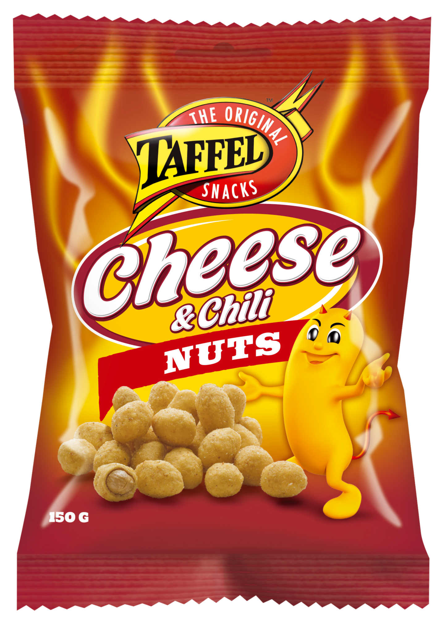Taffel pähkinä Cheese&Chili Nuts 150g