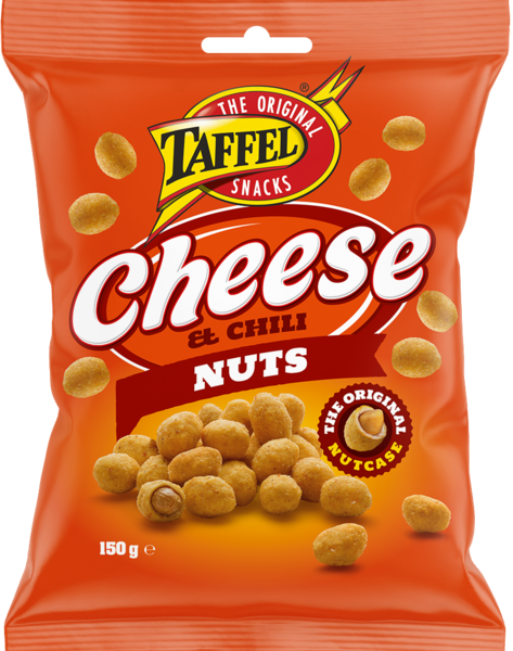 Taffel pähkinä Cheese&Chili Nuts 150g