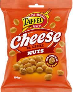 Taffel pähkinä Cheese&Chili Nuts 150g