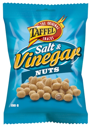 Taffel Salt Vinegar Nuts 150g maapähkinä