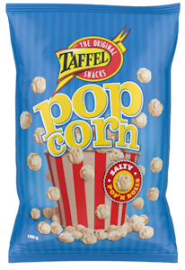 Taffel popcorn 140g sea salt