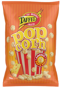 Taffel popcorn 160g cheese