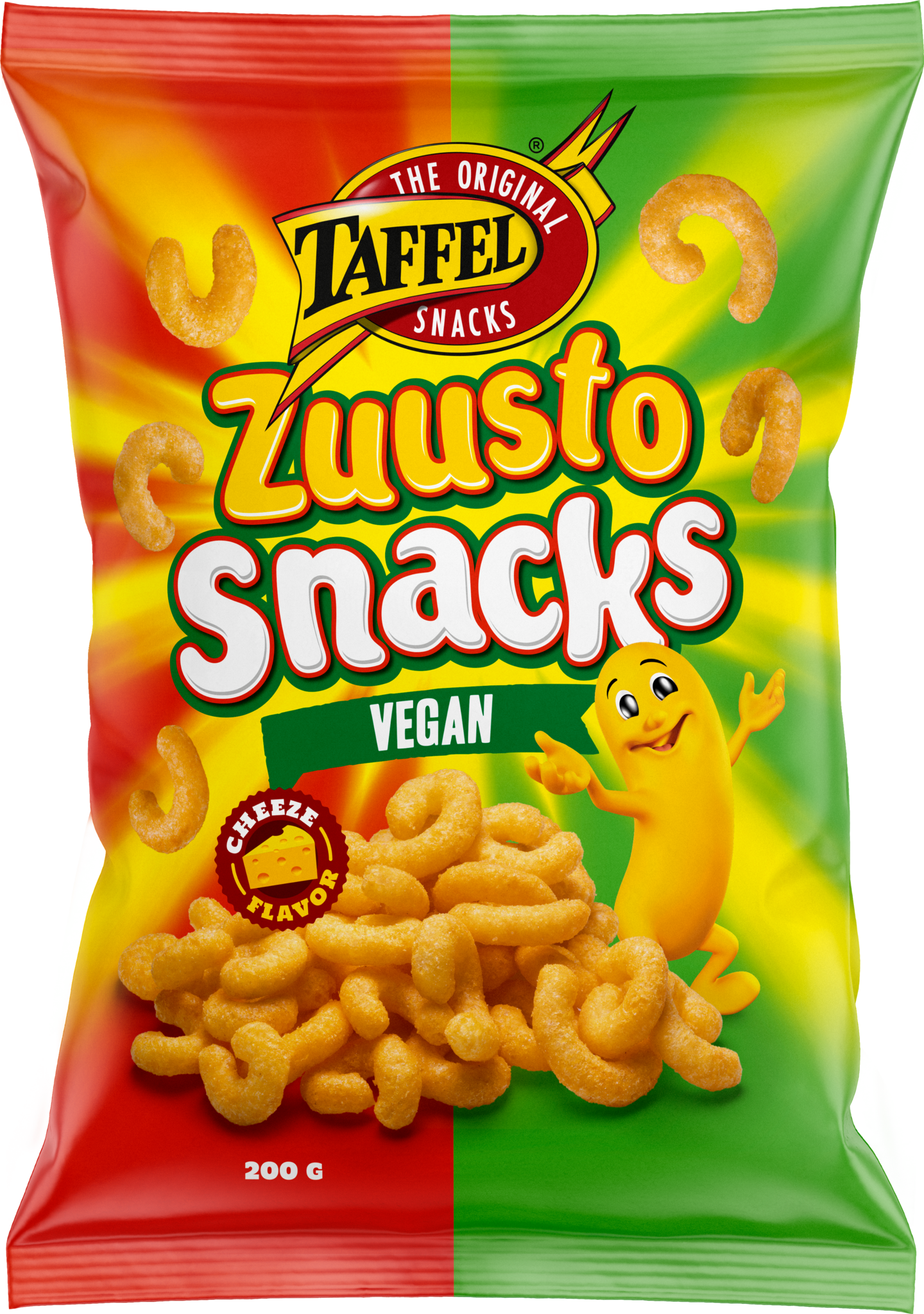 Taffel zuusto vegan snacks 200g