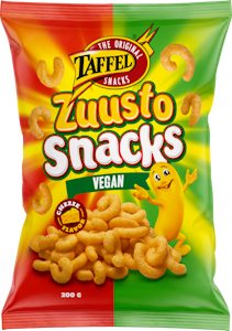 Taffel zuusto vegan snacks 200g