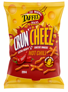 Taffel CrunCheez 225g Hot Chili